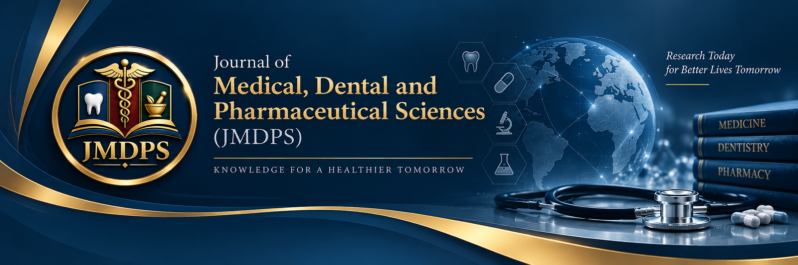 Journal of Medical, Dental and Pharmaceutical Sciences (JMDPS) – Academic Journal Banner